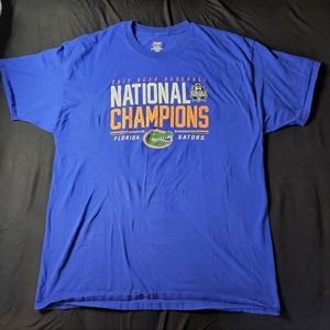 NCAA 2017 National Baseball Champions Florida Gators T-shirt - Size 2XL